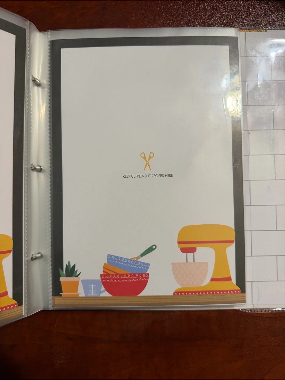 Measure & Mix Recipe Organizer Binder –Pass down Family Recipes